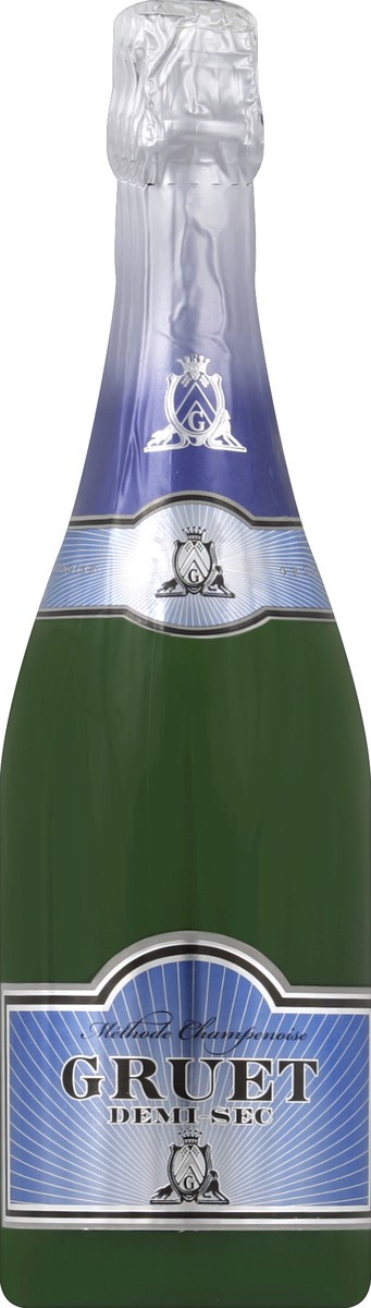 slide 2 of 2, Gruet Winery Sparkling Wine Demi-Sec, 750 ml