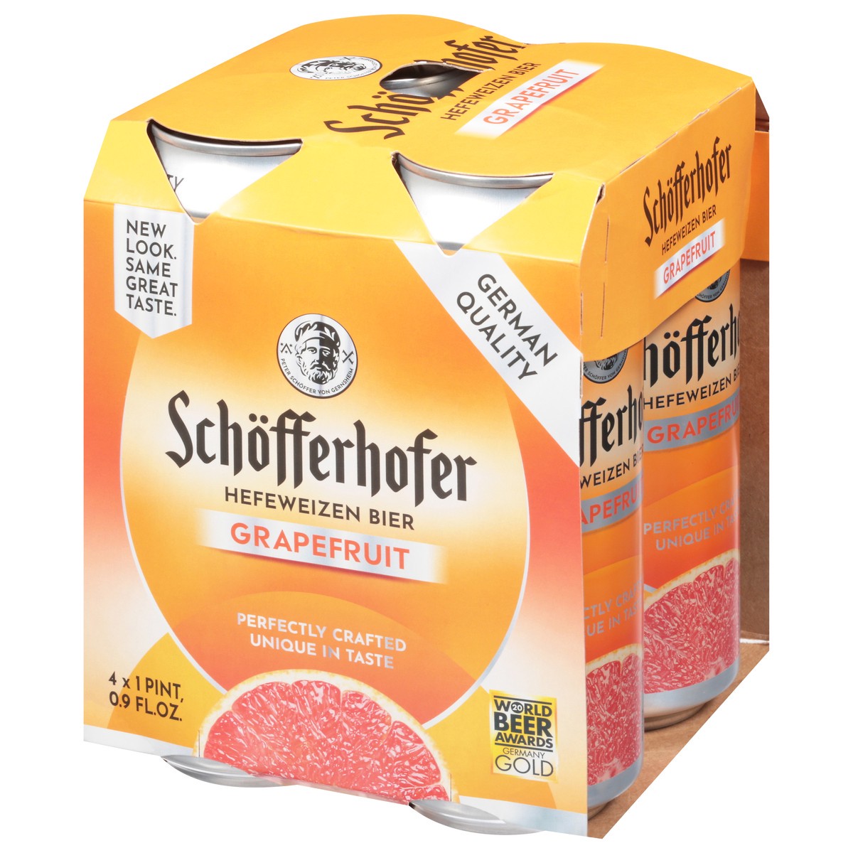 slide 3 of 9, Schöfferhofer Grapefruit Cans, 4 ct; 12 fl oz