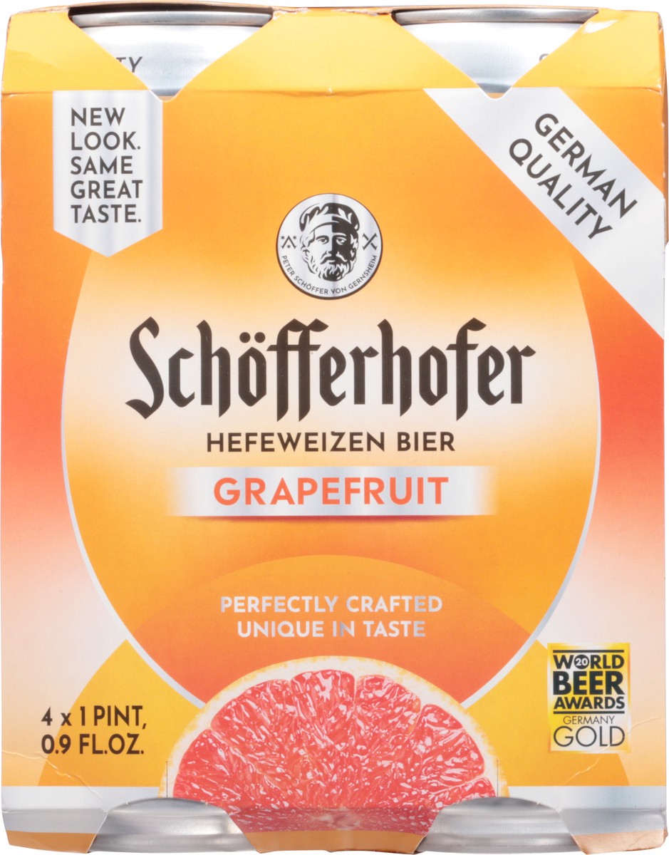 slide 5 of 9, Schöfferhofer Grapefruit Cans, 4 ct; 12 fl oz