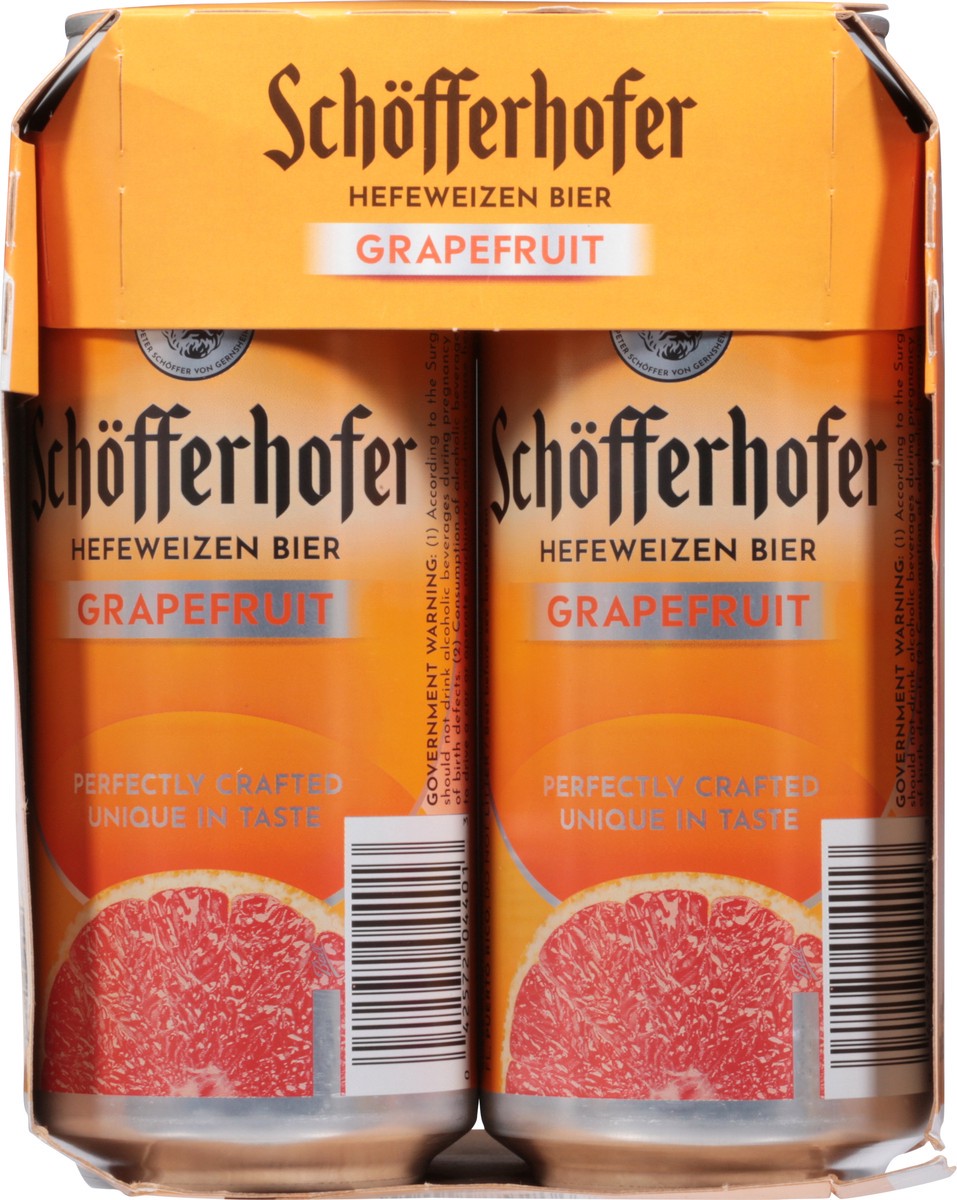 slide 6 of 9, Schöfferhofer Grapefruit Cans, 4 ct; 12 fl oz