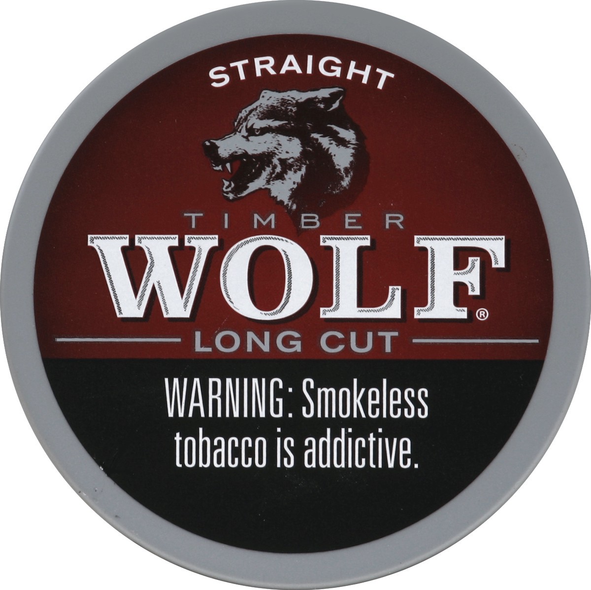 slide 5 of 5, Timber Wolf Long Cut Straight Moist Snuff, 1.2 oz