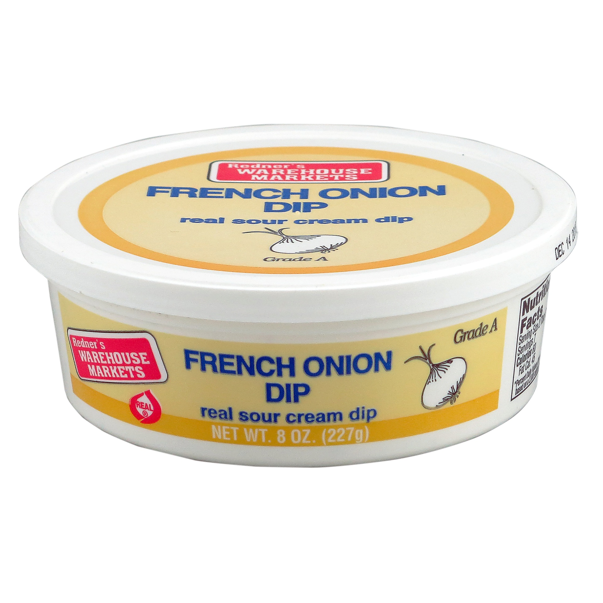 slide 1 of 1, Redner's French Onion Dip, 8 oz