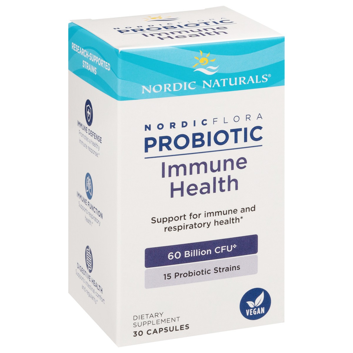 slide 6 of 12, Nordic Naturals Flora Probiotic Immune Health Capsules, 30 ct