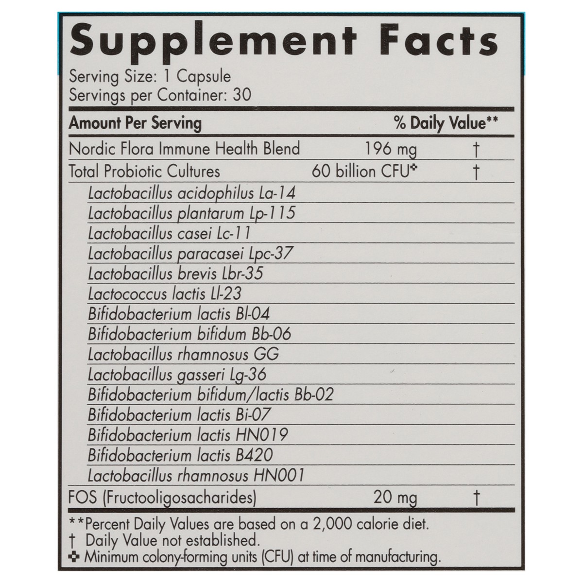 slide 9 of 12, Nordic Naturals Flora Probiotic Immune Health Capsules, 30 ct