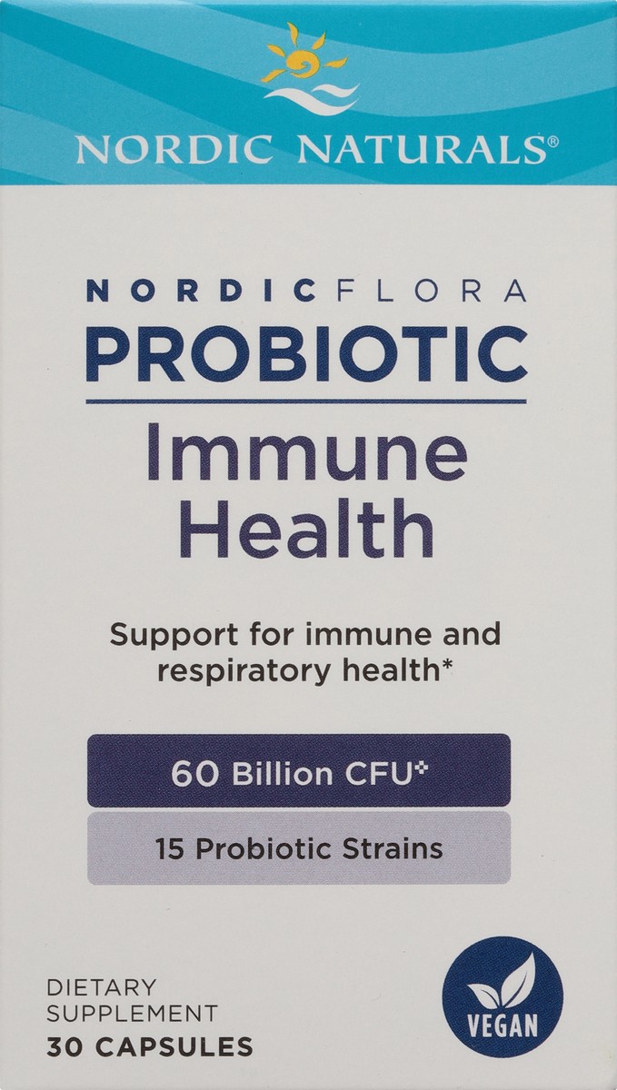 slide 5 of 12, Nordic Naturals Flora Probiotic Immune Health Capsules, 30 ct