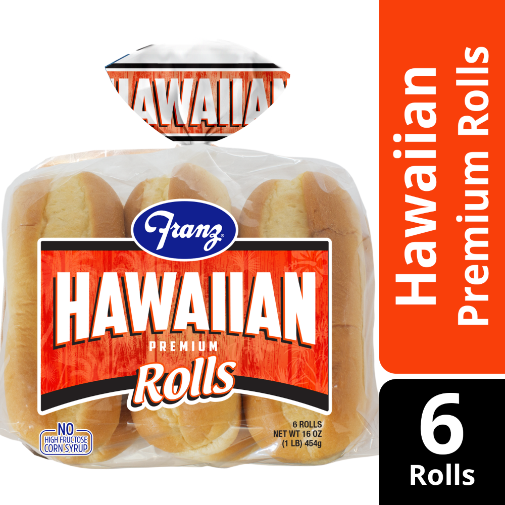 slide 3 of 4, Franz Hawaiian Hoagies, 6 ct