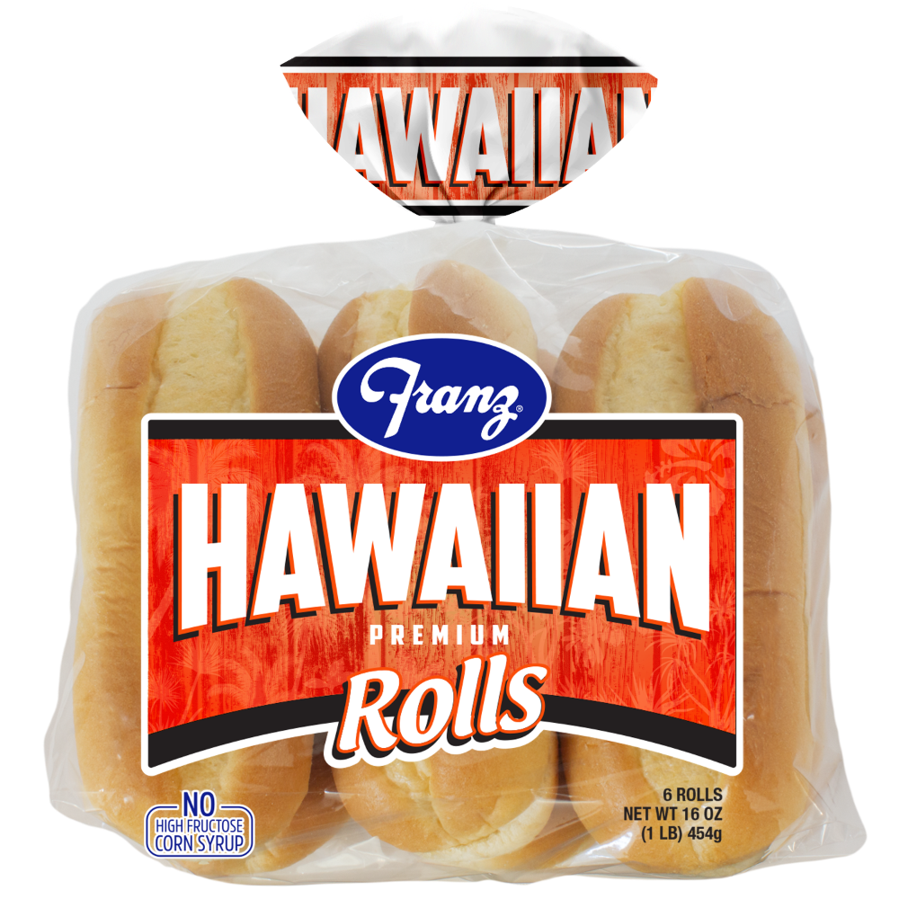 slide 1 of 4, Franz Hawaiian Hoagies, 6 ct