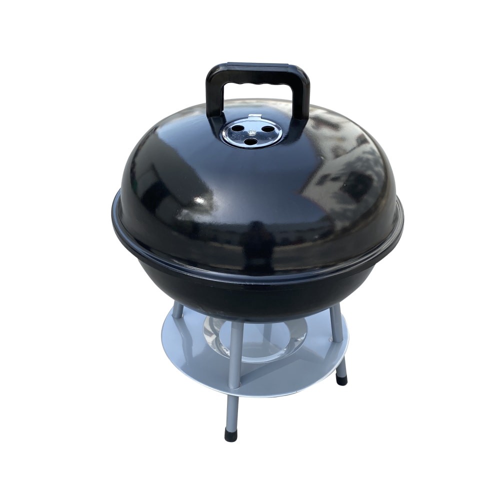 slide 1 of 4, Hd Outdoors Grilling 14In Portable Charcoal Kettle Grill, 1 ct