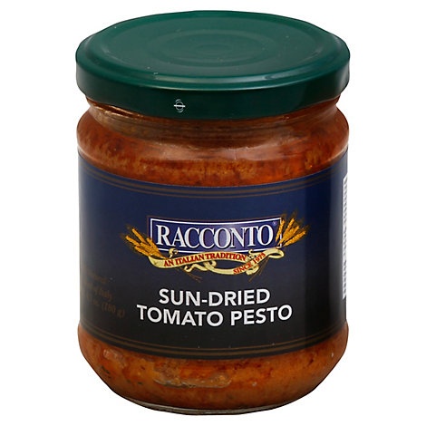 slide 1 of 1, Racconto Sundreid Tomato Pesto, 6.3 oz