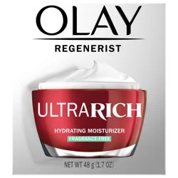 Olay Regenerist Ultra Rich Face Moisturizer, Fragrance-Free, 1.7 Oz