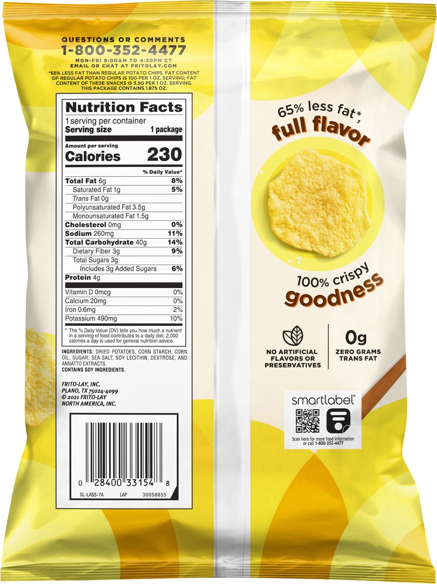 slide 8 of 8, Lay's Baked Potato Crisps Original 1 7/8 Oz, 1.87 oz