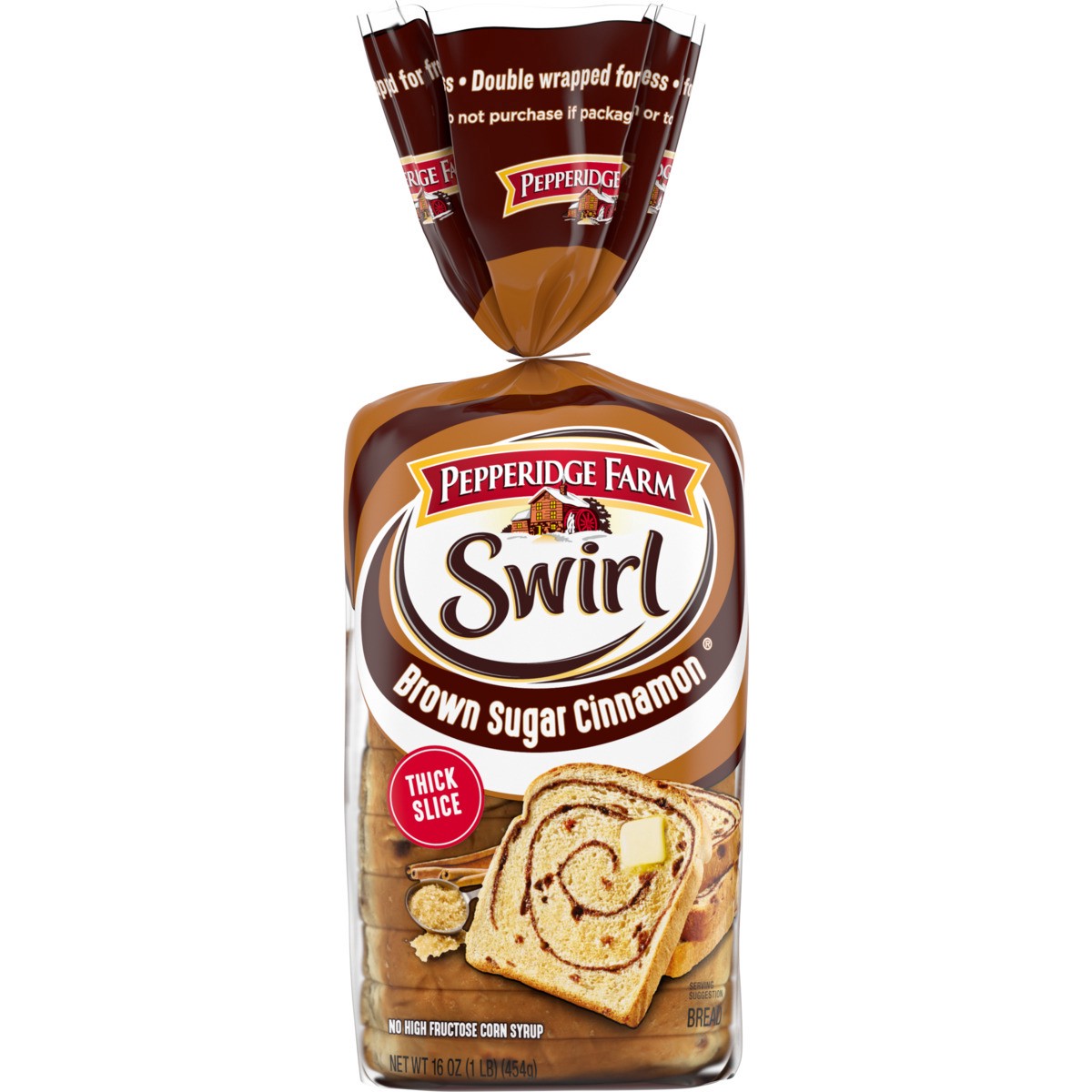 slide 1 of 5, Pepperidge Farm Brown Sugar Cinnamon Swirl Breakfast Bread, 16 Oz Loaf, 16 oz