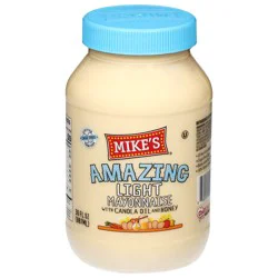 Mike's Amazing Light Mayonnaise with Canola Oil and Honey 30 fl oz
