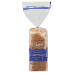 Lewis Bakeries Mom's Old Fashion White Sandwich Bread, 20 oz