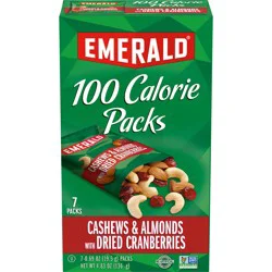 Emerald Cashews & Almonds with Dried Cranberries