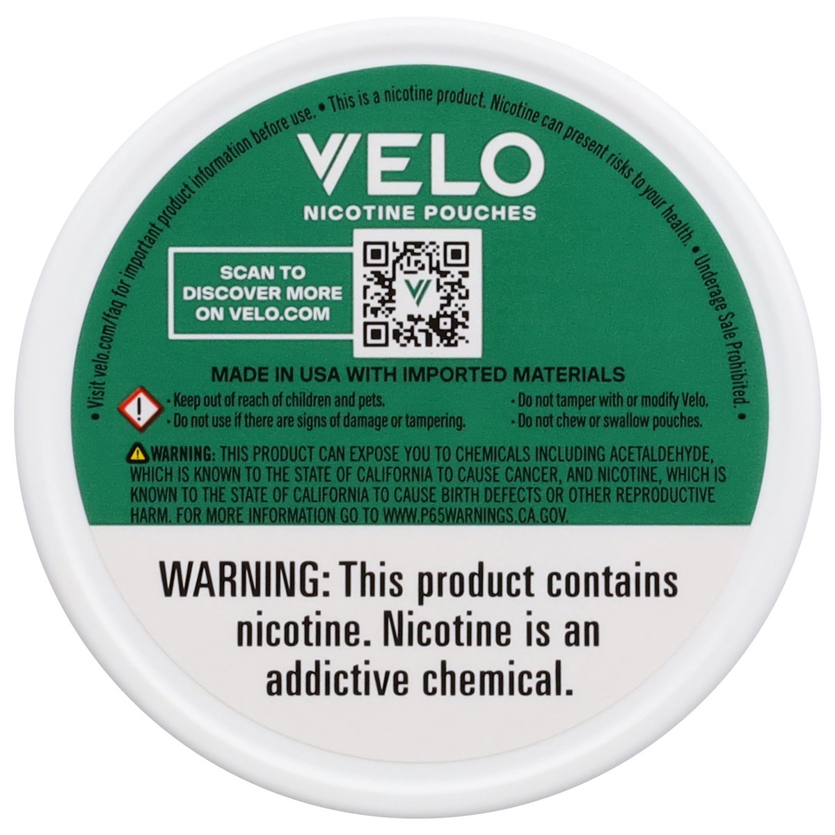 slide 12 of 12, Velo Plus 6 mg Wintergreen Nicotine Pouches 20 ea, 20 ct
