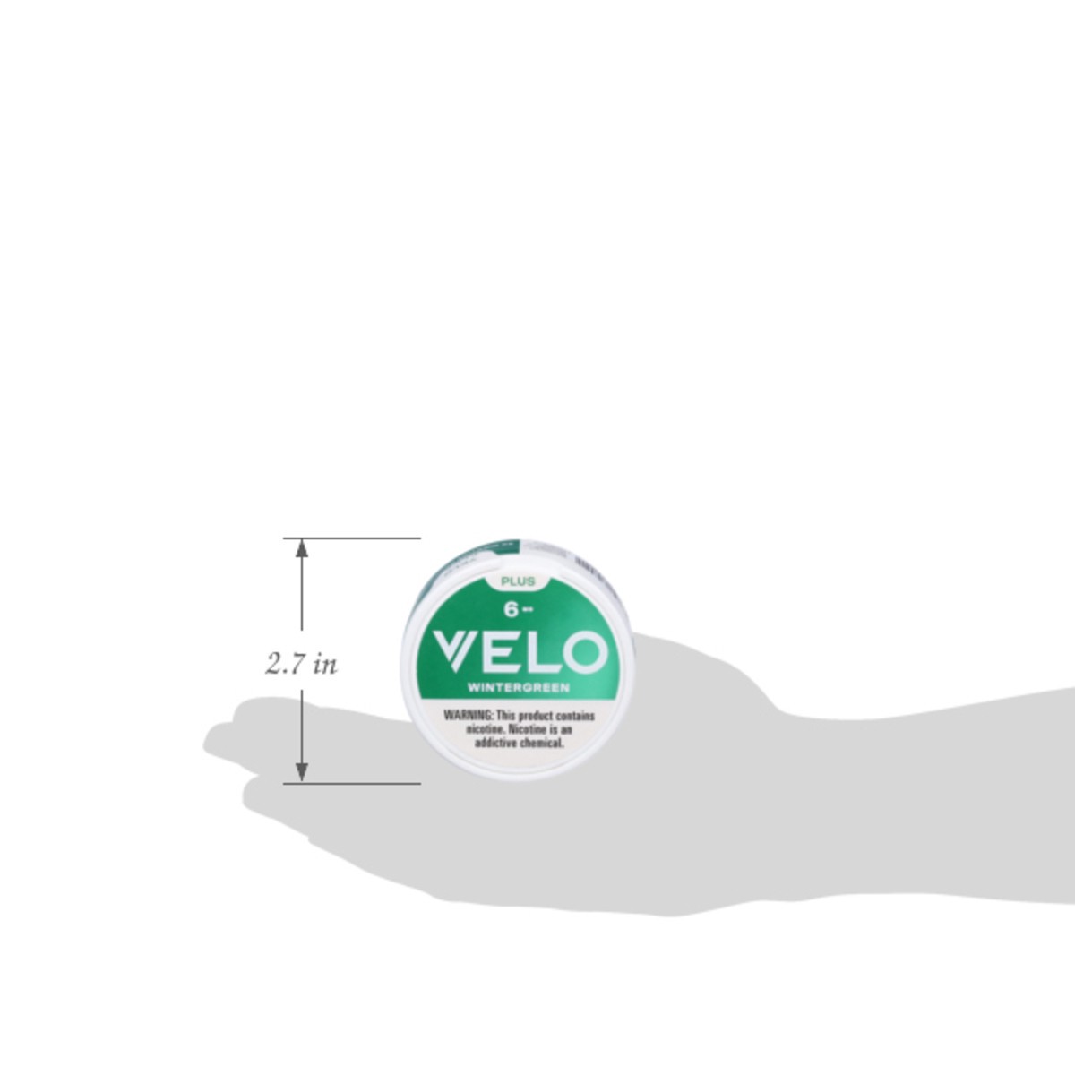 slide 8 of 12, Velo Plus 6 mg Wintergreen Nicotine Pouches 20 ea, 20 ct