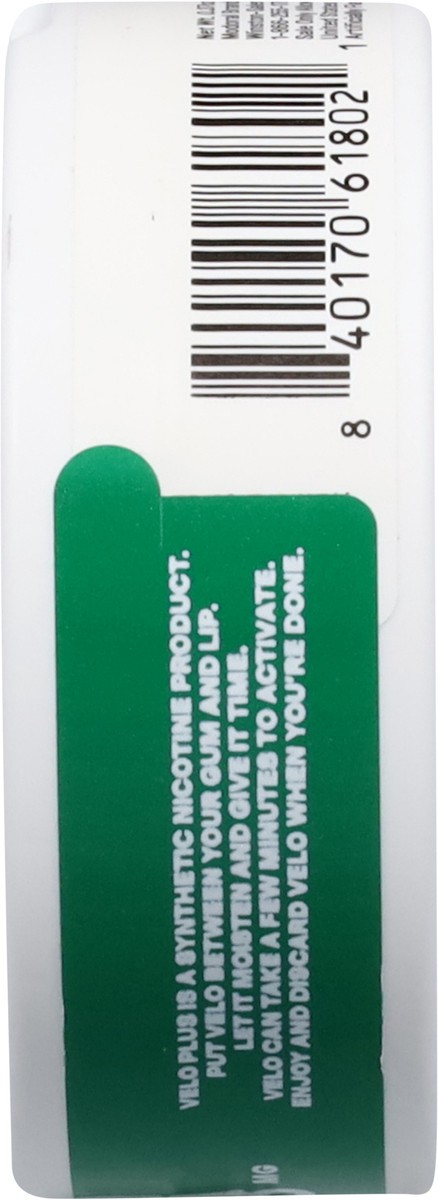 slide 10 of 12, Velo Plus 6 mg Wintergreen Nicotine Pouches 20 ea, 20 ct