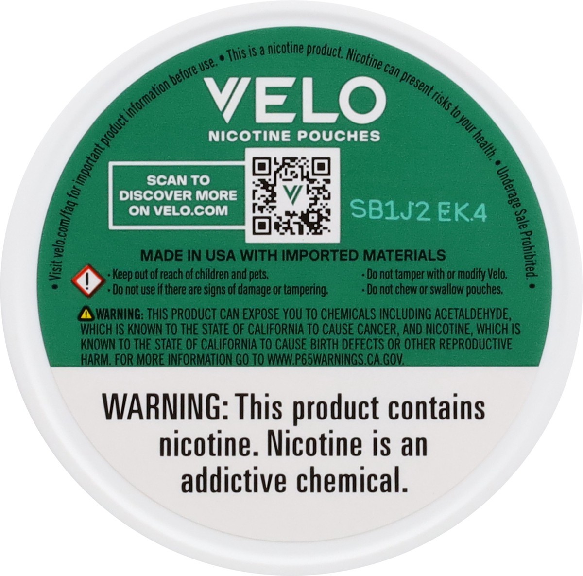 slide 9 of 12, Velo Plus 6 mg Wintergreen Nicotine Pouches 20 ea, 20 ct