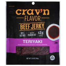 Crav'n Flavor Teriyaki Beef Jerky 2.85 oz