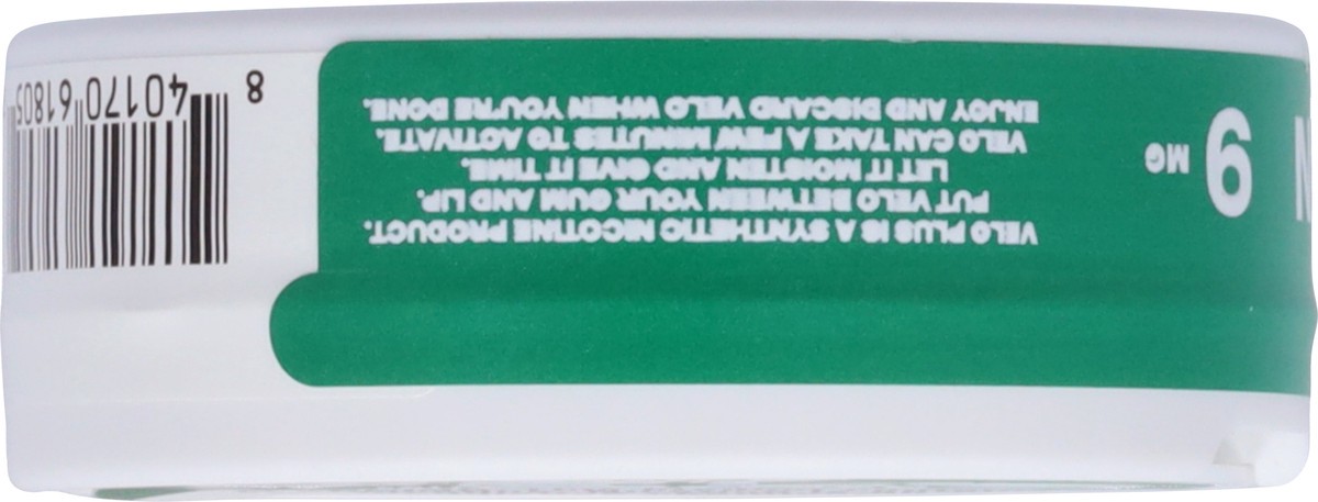 slide 6 of 12, Velo Plus 9 mg Wintergreen Nicotine Pouches 20 ea, 20 ct