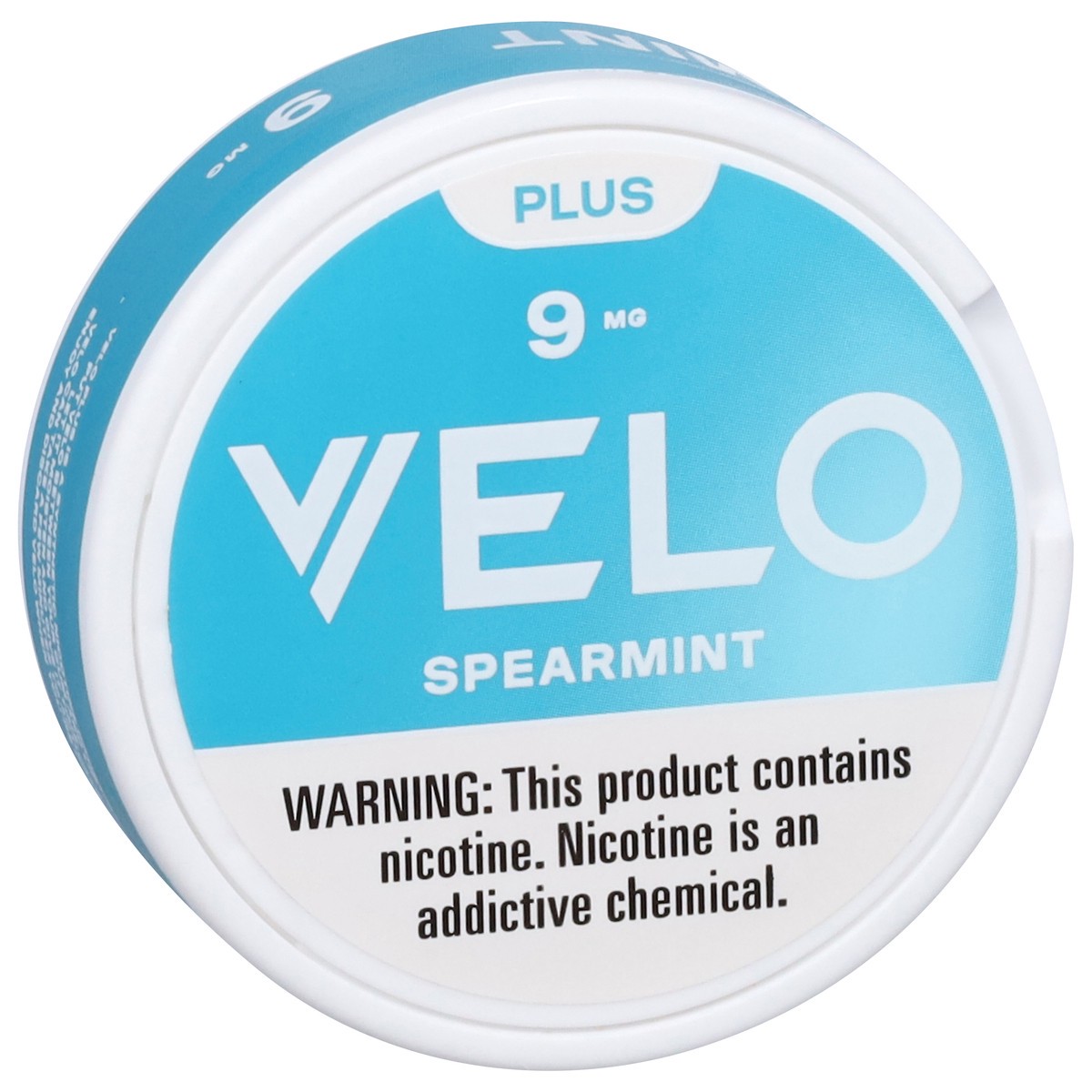 slide 5 of 12, Velo Plus 9 mg Spearmint Nicotine Pouches 20 ea, 20 ct