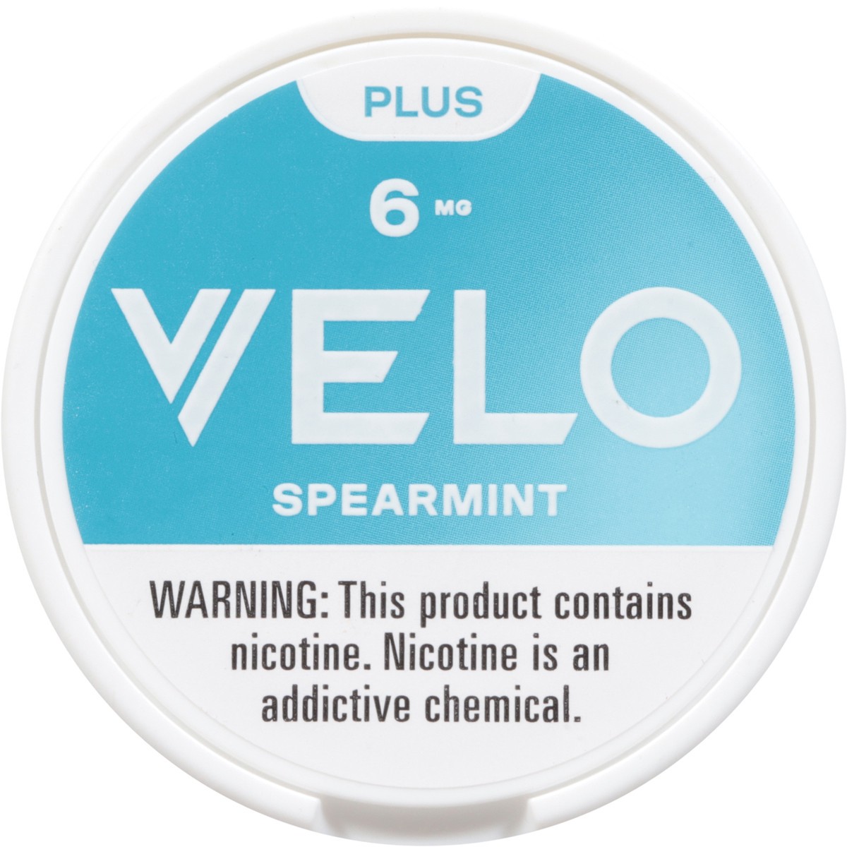 slide 7 of 13, Velo Plus 6 mg Spearmint Nicotine Pouches 20 ea, 20 ct
