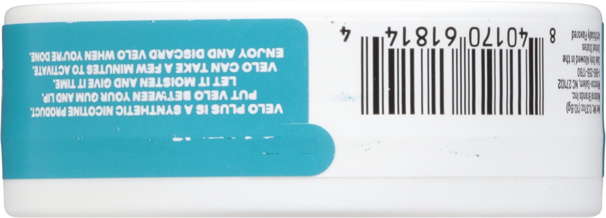 slide 12 of 13, Velo Plus 6 mg Spearmint Nicotine Pouches 20 ea, 20 ct
