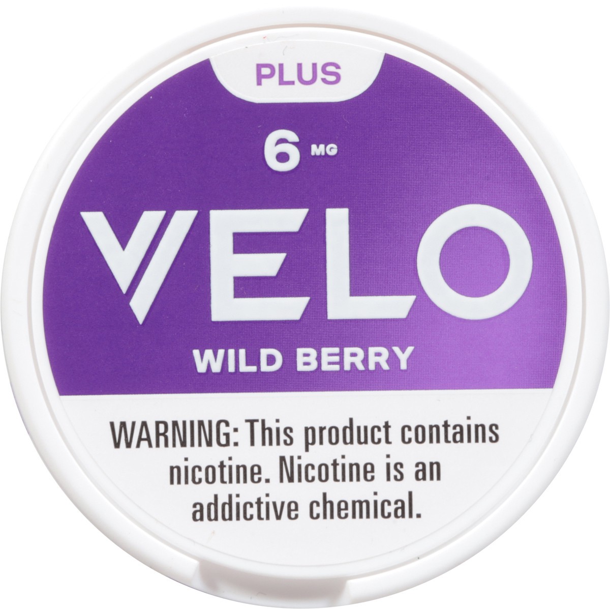 slide 11 of 12, Velo Plus 6 mg Wild Berry Nicotine Pouches 20 ea, 20 ct