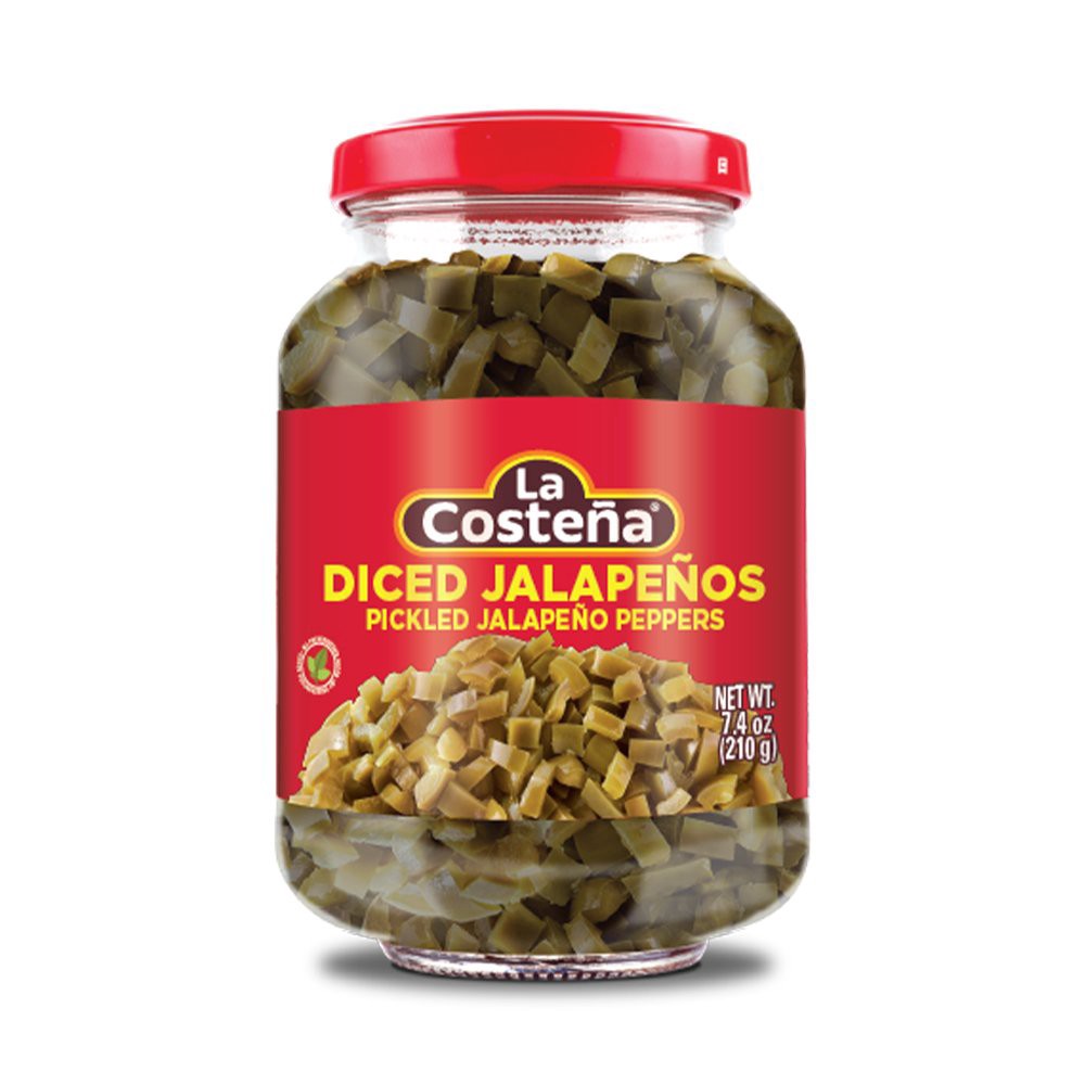 slide 1 of 1, La Costeña Diced Jalapeno Peppers, 7.4 Oz., 1 ct
