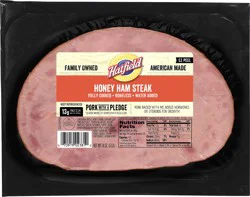 Hatfield Boneless Honey Ham Steak 8 oz
