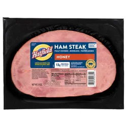 Hatfield Boneless Honey Ham Steak 8 oz