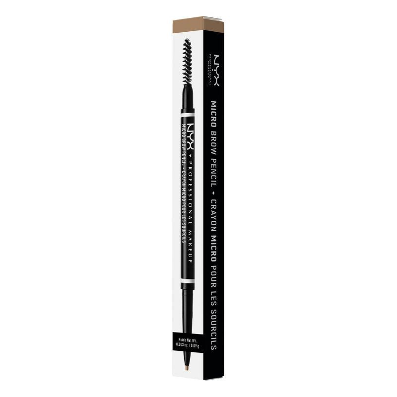 slide 5 of 8, NYX Professional Makeup Vegan Micro Eyebrow Pencil - 03.5 Rich Auburn - 0.003oz, 0.003 oz