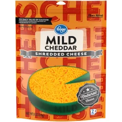 Kroger Shredded Mild Cheddar Cheese