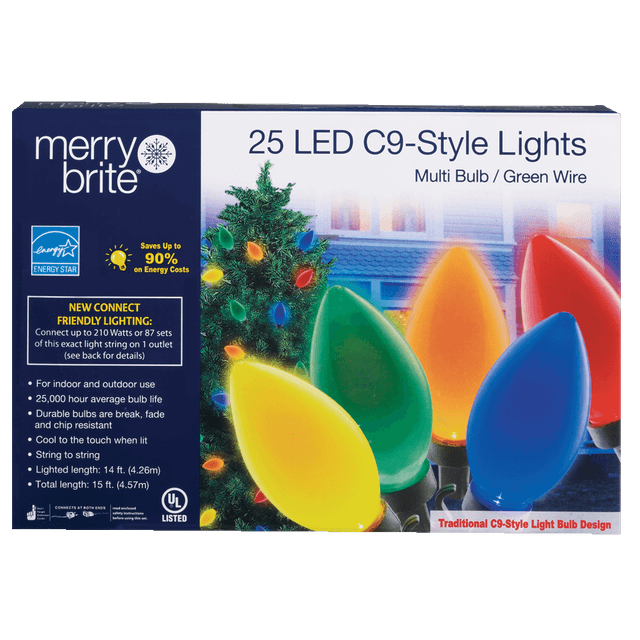 slide 1 of 1, Xm25In Led C9Lt M, 1 ct