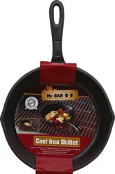 Mr. Bar-B-Q Cast Iron Skillet, 1 ea
