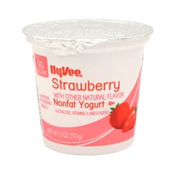 Hy-Vee Strawberry Nonfat Yogurt