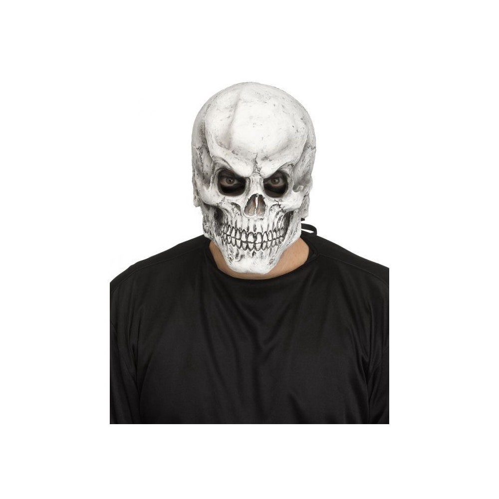 slide 1 of 1, Fun World Full Over-the-Head Latex Skull Mask, 1 ct