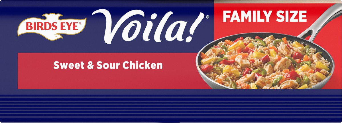 slide 8 of 8, Birds Eye Voila! Family Size Sweet & Sour Chicken 42 oz, 42 oz