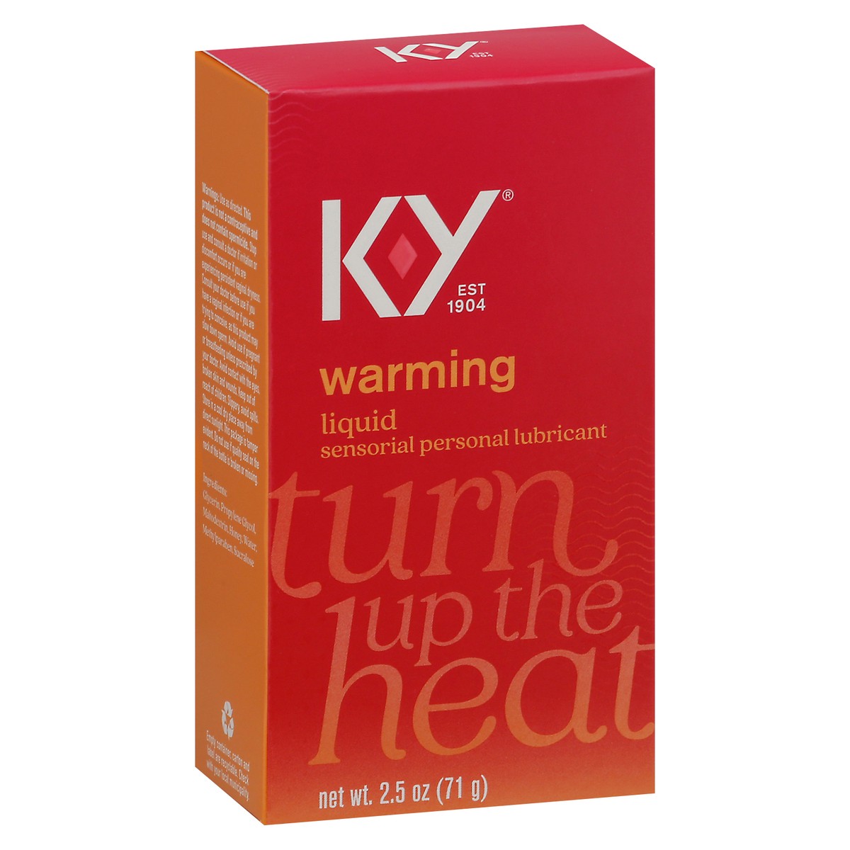 slide 2 of 9, K-Y Warming Liquid Personal Lubricant, 2.5 oz