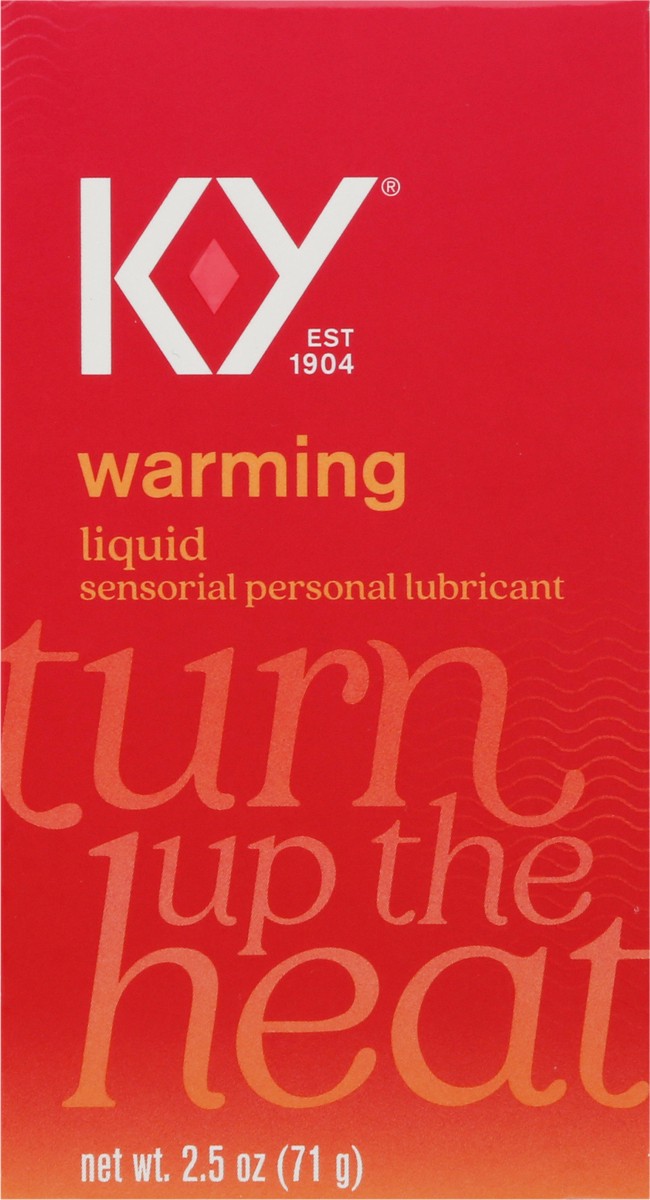 slide 6 of 9, K-Y Warming Liquid Personal Lubricant, 2.5 oz