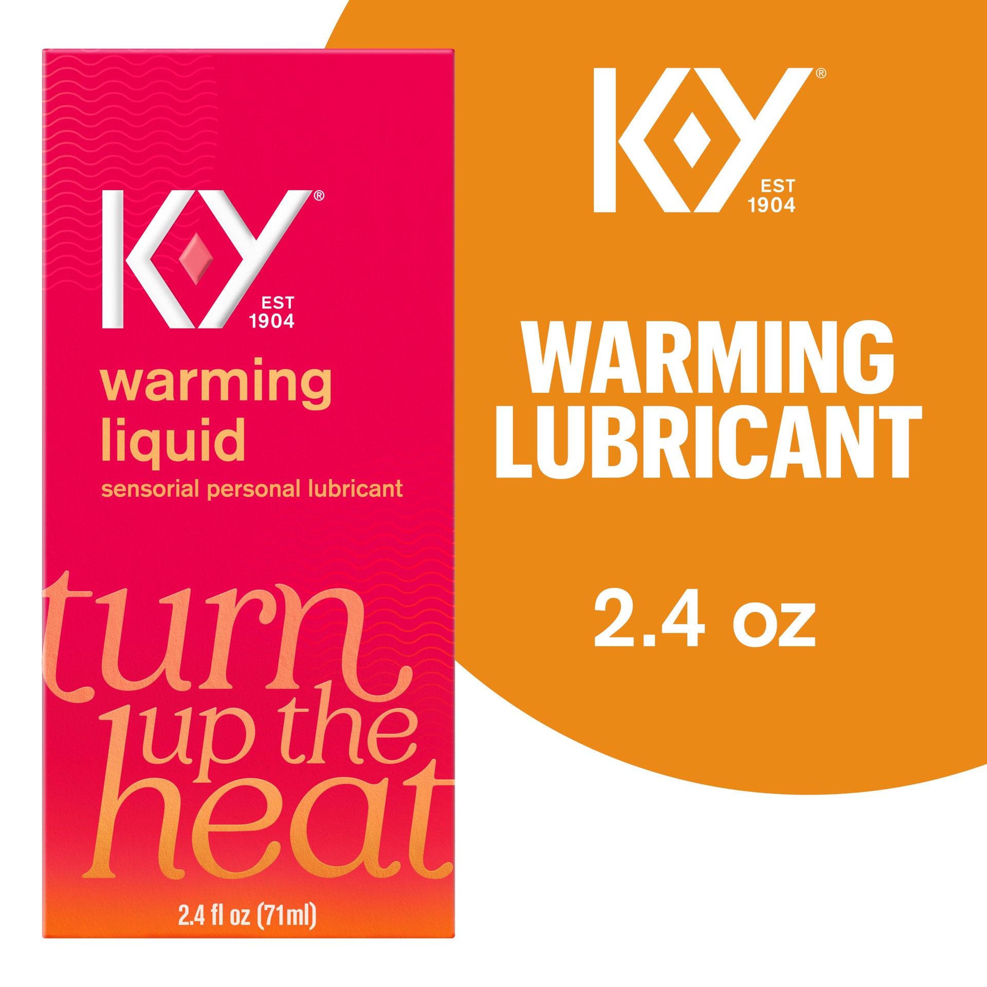 slide 1 of 9, K-Y Warming Liquid Personal Lubricant, 2.5 oz