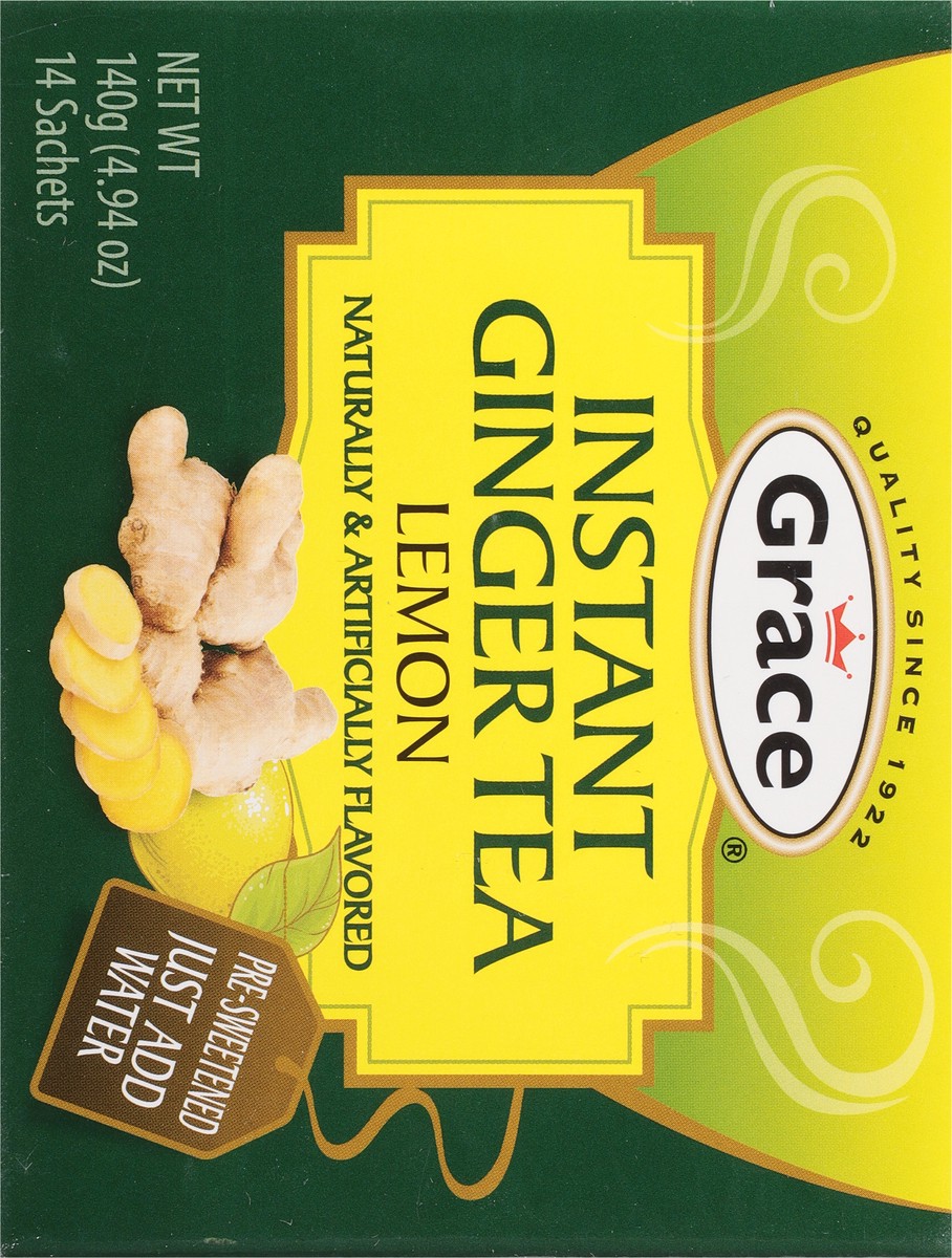 slide 9 of 9, Grace Instant Lemon Ginger Tea - 0.35 oz, 0.35 oz