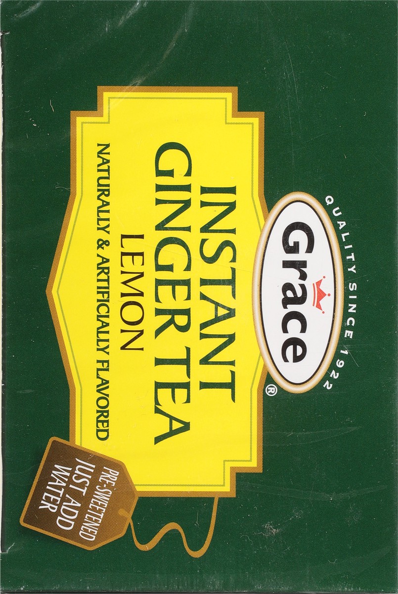 slide 8 of 9, Grace Instant Lemon Ginger Tea - 0.35 oz, 0.35 oz