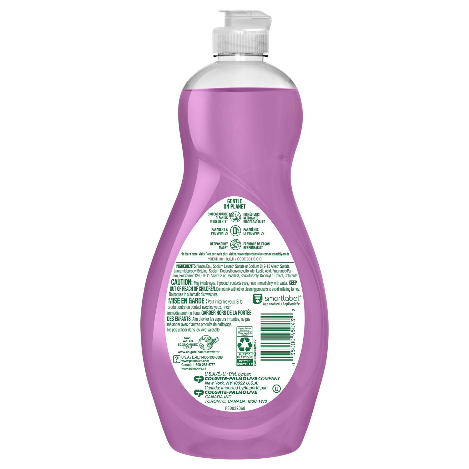 slide 69 of 70, Palmolive Ultra Relaxing Lavender and Lime Scent Liquid Dish Soap, Cuts Through Grease, Soft on Hands, 20 fl Oz. Bottle, 20 fl oz
