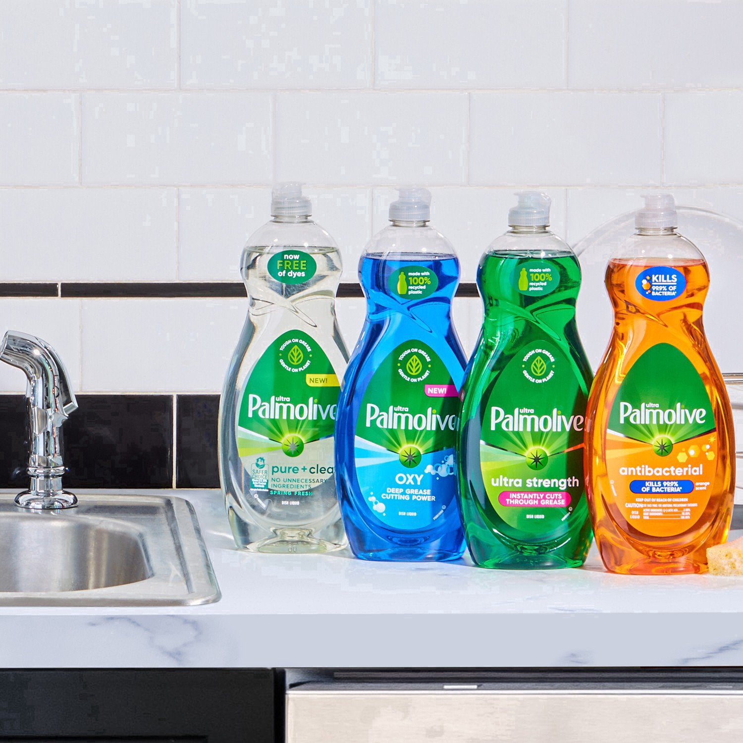 slide 8 of 70, Palmolive Ultra Relaxing Lavender and Lime Scent Liquid Dish Soap, Cuts Through Grease, Soft on Hands, 20 fl Oz. Bottle, 20 fl oz