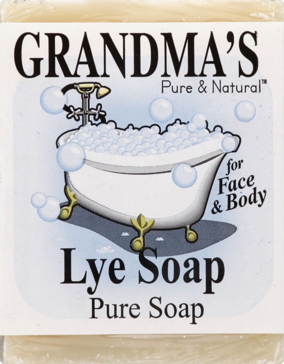 slide 1 of 5, Grandmas Pure & Natural Lye Soap 6 oz, 6 oz