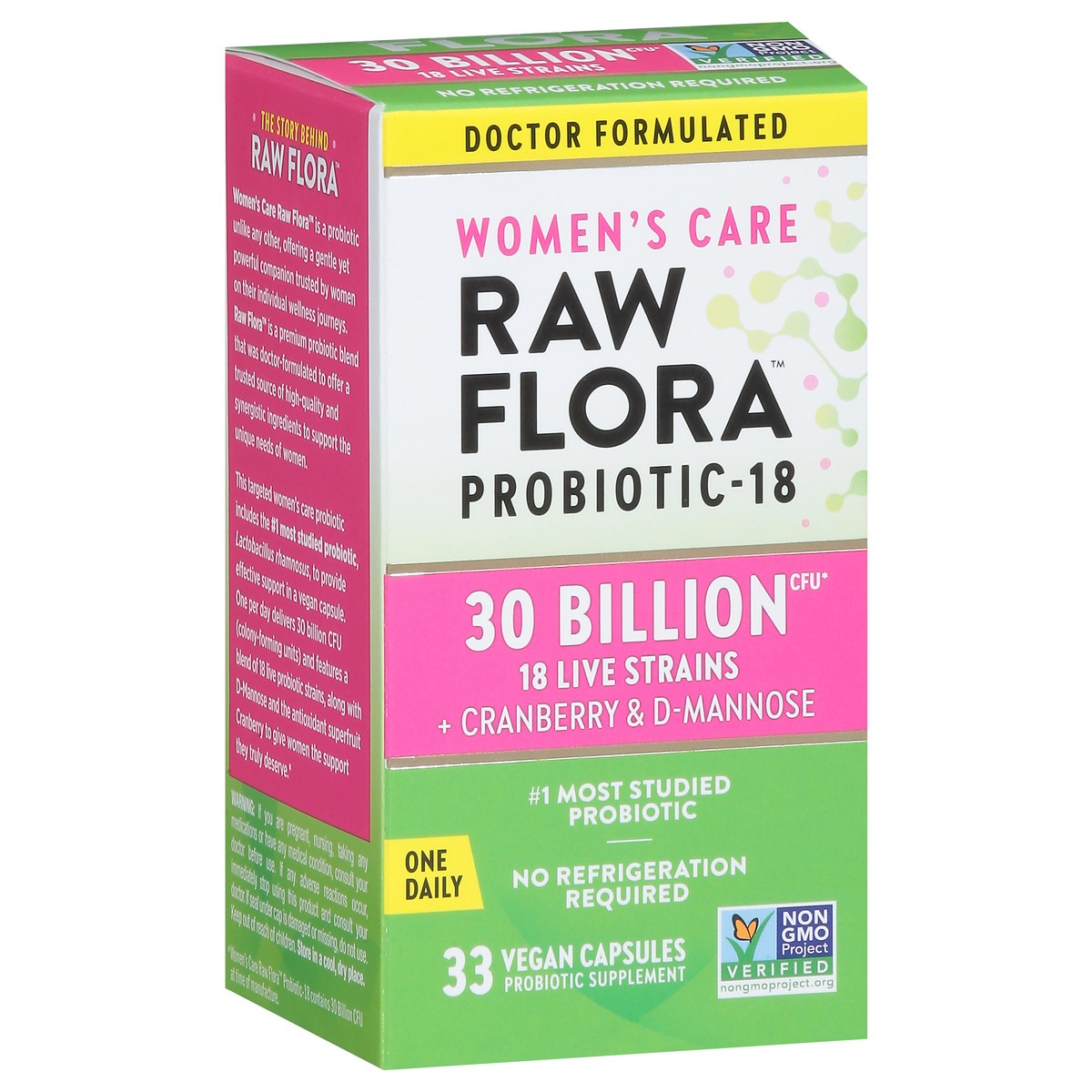 slide 5 of 15, Nature's Truth Raw Flora 30 Billion Women’s Probiotic, 33 ct