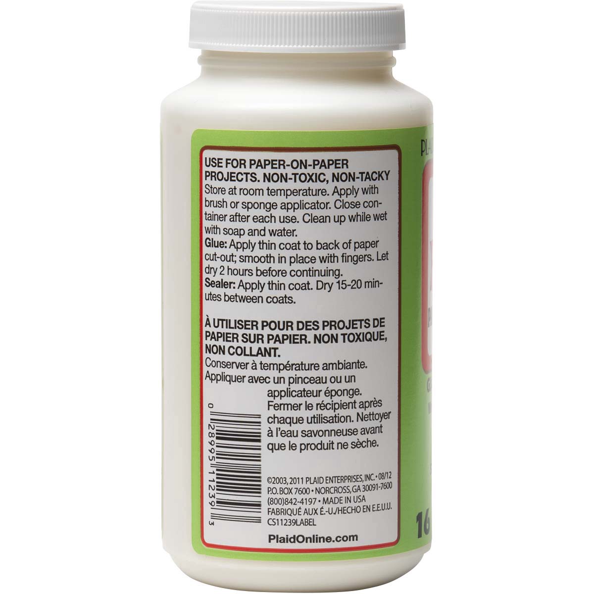 slide 3 of 4, Mod Podge Paper, Gloss, 16 fl oz