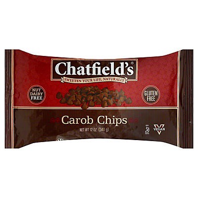 slide 1 of 5, Chatfield's Carob Morsels, 12 oz